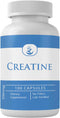 PURE ORIGINAL INGREDIENTS Creatine (100 Capsules) - Always Pure, No Additives or Fillers