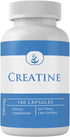PURE ORIGINAL INGREDIENTS Creatine (100 Capsules) - Always Pure, No Additives or Fillers