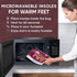 Snook Ease Heated Insoles Shoe Warmer Inserts - Foot & Toe Warmers for Winter, Microwavable Insoles for Men, Reheatable