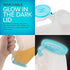 Male Urinal with Glow in The Dark Lid, 32 Oz Urine Bottle for Men (6 Bottles)