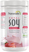 Naturade Total Soy Protein Powder - 13g Protein, Strawberry Creme, 13 Servings