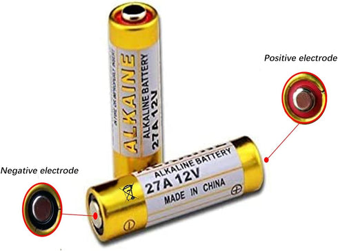 SKOANBE 27A 12V Alkaline Battery - Pack of 5