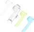 2 Pack Toothbrush Head Covers, Toothbrush Cover Caps Compatible with Oral B Electric Toothbrush Round Heads (White)