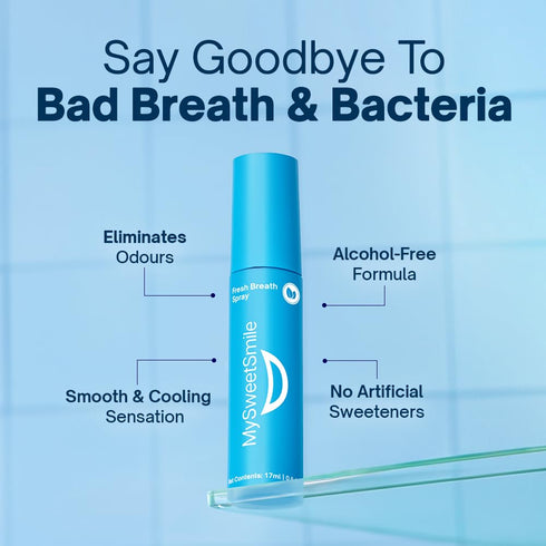 MySweetSmile Oral Care Fresh Breath Spray - Instant Freshness