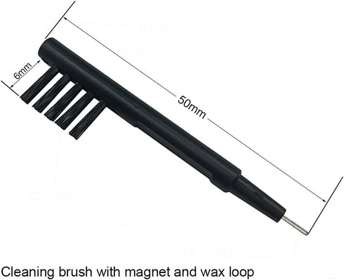 Hearing Aid Cleaning Kit - Wax Protector Daily Maintenance IEM Brush Vent Cleaner (Cleaning Kit—II)
