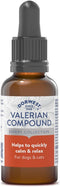 Organic Valerian Compound for Dogs and Cats, 30 ml