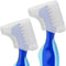 Anbbas Silicone Denture Brush Cover, 2pcs Fit Most Toothbrushes