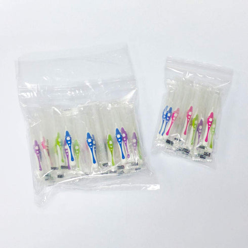 48 pcs (16pcs x 3 Packs) Orthodontic XL Size Interdental Brush, Flexible Handle, Easy to Use