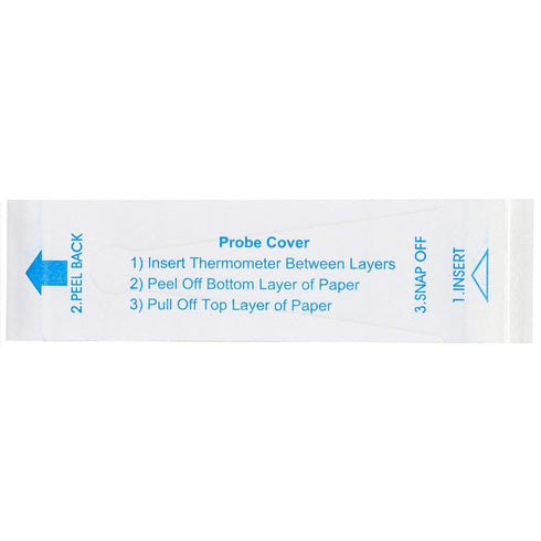 Care Touch CTPC100 Disposable Universal Probe Covers, Pack of 100