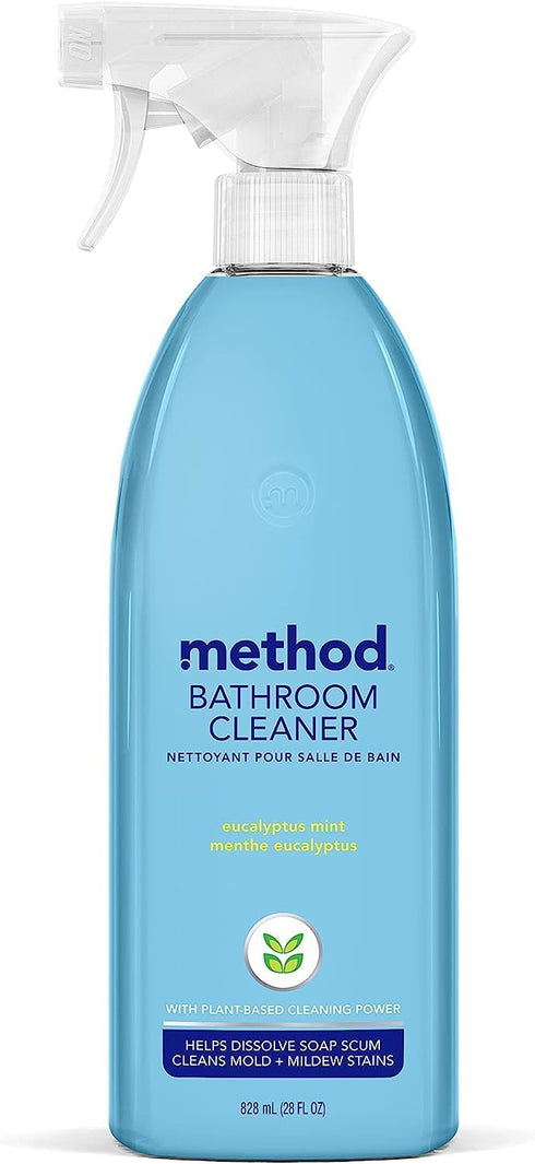 Natural Surface Cleaning Spray, 28oz Variety Pack, Shower Cleaner, Glass + Surface Cleaner, Tub + Tile Cleaner