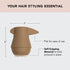 Kitsch PONYFULL Hair Volumizer Tool - Adds Lift and Style to Your Ponytail, Includes 3 No Snag Elastic Ties