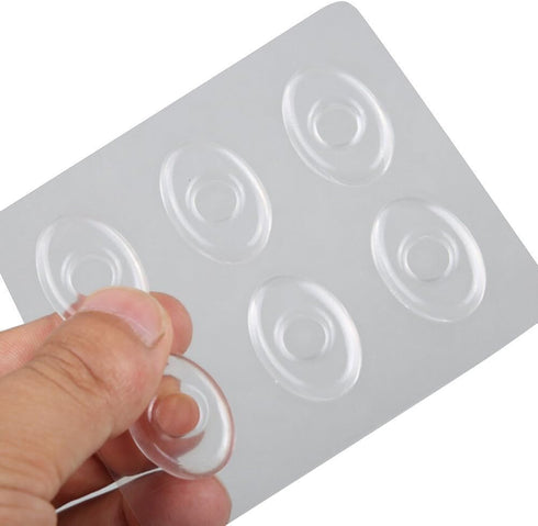 5Sheets(30pcs) Bunion Protector Pads, Silicone Gel Corn Pain Relief Rings, Cushion Pad Caps