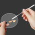 2 Pcs Acrylic Makeup Palette, Makeup Mixing Tray with Spatula for Beauty Salon Color Cream Liquid Foundation Mixing