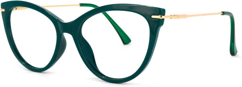 Zeelool Stylish TR90 Cat Eye Blue Light Blocking Glasses - Computer Gaming Eyewear for Women, Pablo OX017894