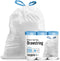 Charmount 4 Gallon Trash Bag, Drawstring Small Trash Bags for Bathroom, Kitchen, Office, 120 Count