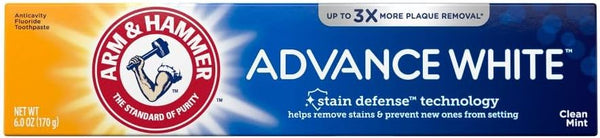 ARM & HAMMER Advance White Toothpaste, Clean Mint, Extreme Whitening 4.3 oz