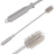 Silicone Bottle Brush, Long Handle Flexible Cleaner for Narrow Neck Containers, Water Cups, Baby Bottles, and Glassware