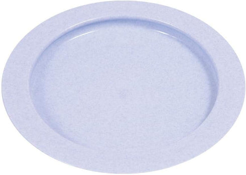 SP Ableware Inner-Lip Plate with High Wall, Light Blue Plastic (745310001)