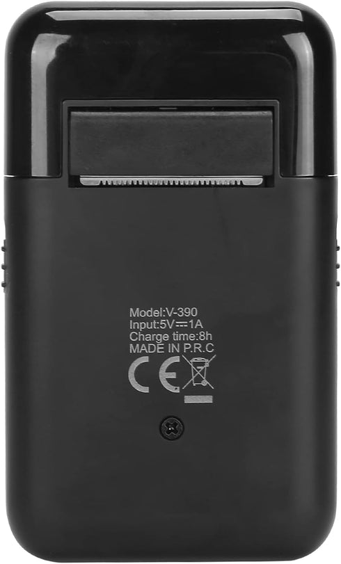 Travel Shaver USB-C, USB Rechargeable Men's Electric Shaver, Ultra Thin Razor for Beard and Sideburns