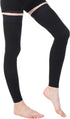 ZTL Thigh High Compression Stockings Women Men, 30-40 mmHg, Footless