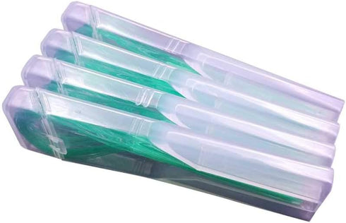 Oral Dental Floss Threader for Crown, Brace, Bridge, Implant, 140 pcs / 4 Packs