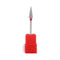NMKL38 3/32" Tapered Diamond Nail Drill Bit, Rotary Cuticle Clean Burr Nail Art File for Electric Drill Machine, Fine -
