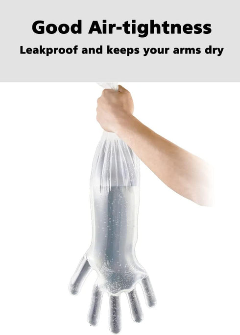 50Pcs Veterinary Insemination Rectal Long Gloves, Disposable Plastic Full Arm 35.5inch for Cleaning