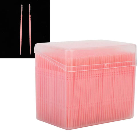 Double-Head Toothpick, 1100pcs Teeth Cleaning Toothpicks Tooth Care Tool Portable (#5)
