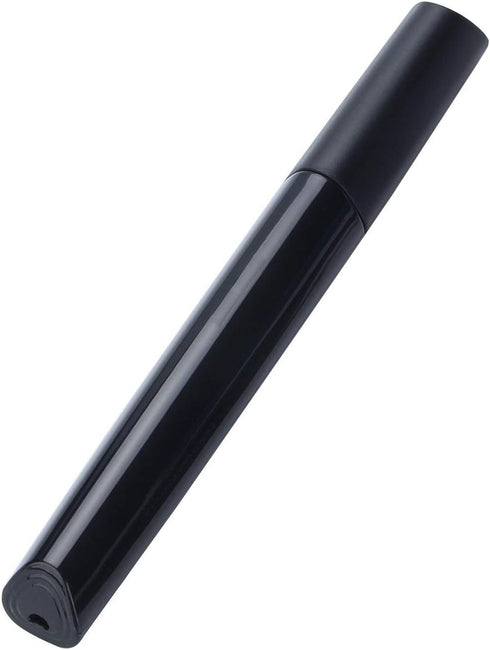 Toothbrush Travel Case, Plastic Holder with Air Hole Design, More Toothbrush Tube Container for Daily Use (Black)
