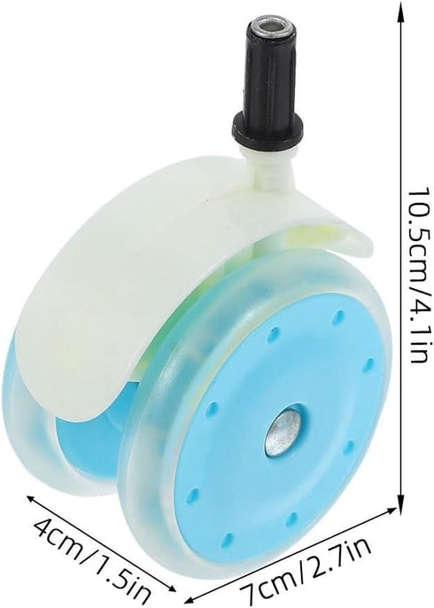 Gonehyu 4/6/8Pcs Accessories(8pcs) Stroller Wheels Replacement Baby Stroller Wheel Replacement Universal Silent Easy