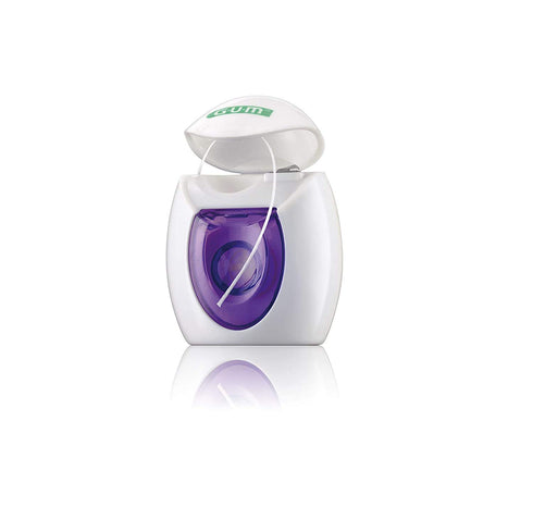 GUM Deep Clean Expanding Dental Floss - Waxed Woven Floss for Effective Plaque Removal