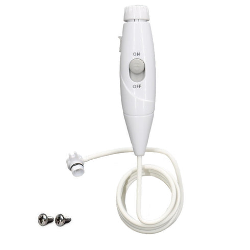 Oral Hygiene Hose Plastic Handle Accessories for Waterpik Water Flosser, Compatible with WP-100 WP-900 Models