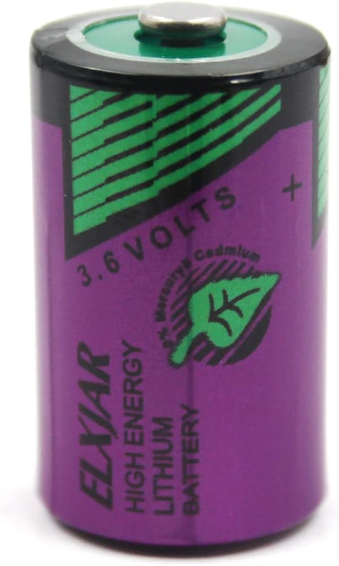elxjar (2-Pack) 3.6V 1100mAh TL-5902 1/2AA Xtra Series Lithium Battery for Tadiran TL-5902/S TL-2150/S ER14250 SL-350