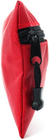 Red First Aid Bag, Empty Waterproof Pouch for First Aid Kits, Mini for Hiking, Camping, Travel (Red, 6x4.3 Inch)