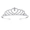 Lovelyshop Girls Heart Rhinestone Tiara Crown for Birthday, Wedding, Prom Princess Party