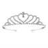 Lovelyshop Girls Heart Rhinestone Tiara Crown for Birthday, Wedding, Prom Princess Party
