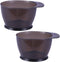 Lurrose 2Pcs Hair Color Bowl, Plastic Color Mixing Tint Bowls for DIY Hairdressing