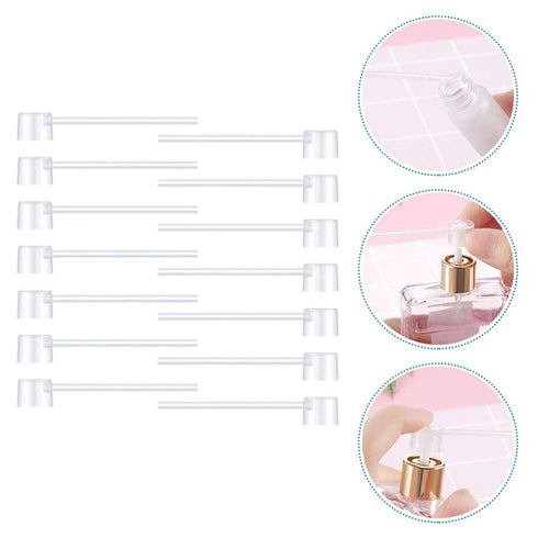 Lurrose 80pcs Perfume Dispenser Pump Tool for Travel Refillable Perfume Spray Bottle, Perfume Refill Pump