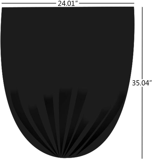 Gloreen Small Trash Bag, 2.6 Gallon Black Unscented Leakproof Liners, 6 Rolls, 150 Counts