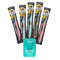 Euro-Tech Toothbrush Pack of 5 with Bonus Charcoal Type