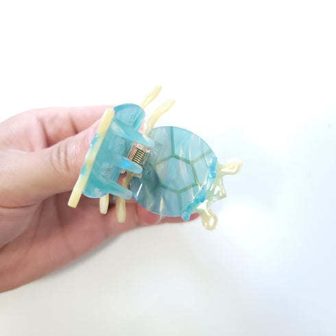 Turtle Hair Clip, Big Cellulose Acetate Claw Clips for Women Hair Accessories