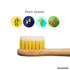 Packaging, 4 Pack (Polish4) booheads Bamboo Electric Toothbrush Heads Sonicare Compatible Replacement Brush Heads, Eco
