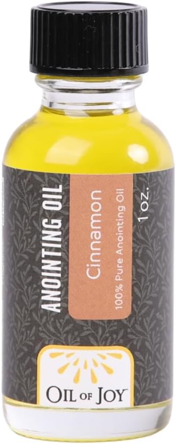 Oil Of Joy Anointing Oil Cinnamon 1oz Holy Oil for Prayers for Personal Use