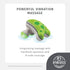 HoMedics Ribbit Mini Handheld Massager, Vibrating Electric Massager, Comfort Grip, LED Light, Batteries Included,