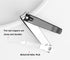 Large Nail Clippers Set, 2 Pcs Premium Stainless Steel Fingernail & Toenail Clippers with Sharp Curved Blade
