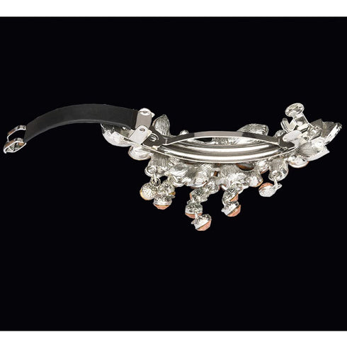 Luxury Hair Barrettes - Flower Tassel Design Rhinestone Hairpin, Crystal Hair Clip for Women Girls, Champagne