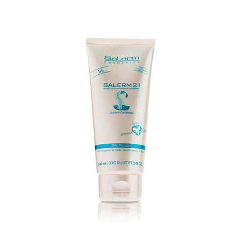 SALERM Instant Hair Conditioner 21 Silk Protein - 100 ml - Leave-In or Rinse-Out - Heat Protector & Hydrating