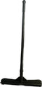 Pet Hair Remover Carpet Rake, Rubber Broom Tool for Pet Hair Removal with Squeegee & Telescoping Handle