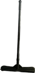 Pet Hair Remover Carpet Rake, Rubber Broom Tool for Pet Hair Removal with Squeegee & Telescoping Handle