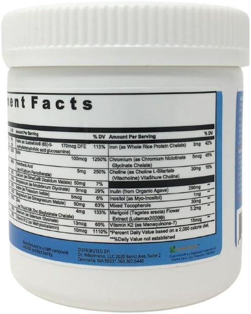 Head Start Multivitamin Powder, Essential Nutrients for Growing Children, Methylated B-Vitamins, 60 Servings